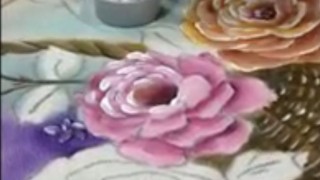 Panos de copa Semaninha – Pintura de cesta e flores