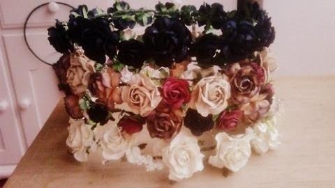 DIY (Do it yourself) Floral Crown / Flower Headband