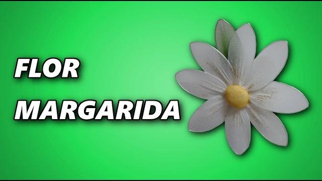 Como fazer flor margarida – Enfeite de Geladeira – LourdesArtes