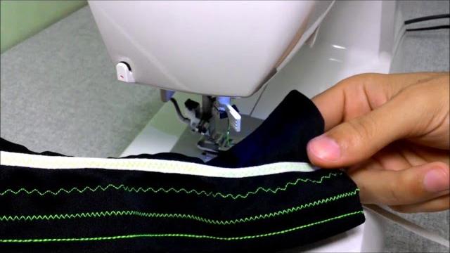 Tipos de pontos para costurar tecidos flexíveis e malhas com qualidade
