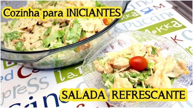 Salada Refrescante (Fácil): Cozinha para Iniciantes