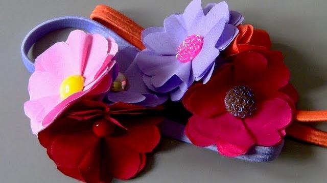 2- Parte flores de tecido fácil e linda Passo a Passo