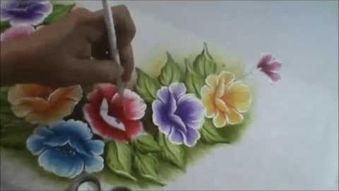Pintando Flores