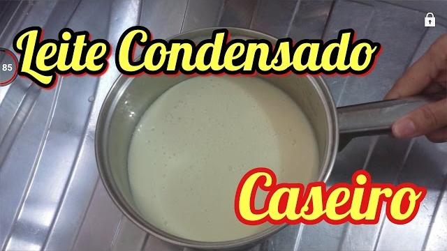LEITE CONDENSADO CASEIRO – em apenas 3 minutos
