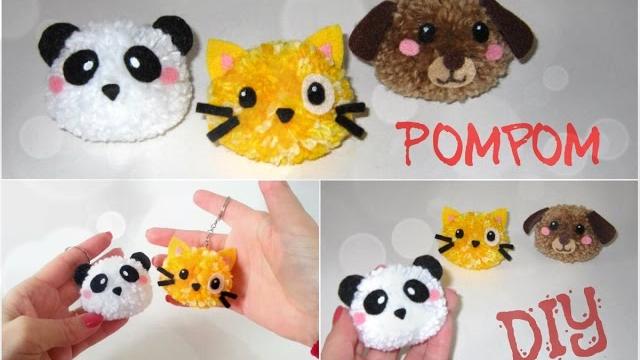 Como fazer Bichinhos de Pompom – DIY Pom Pom Animals
