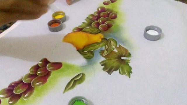 Pintando pera