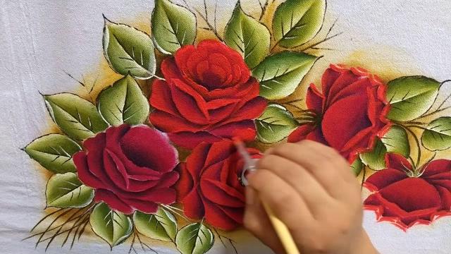 Pintando rosas Com Lia ribeiro – parte 2