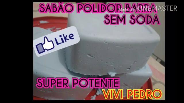 SABÃO POLIDOR BARRA SUPER POTENTE – SEM SODA