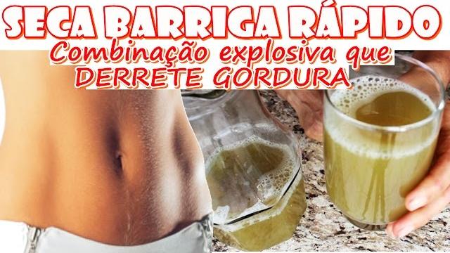 Bebida DESTRUIDORA DE GORDURA LOCALIZADA! Emagrece até 8kg no mês
