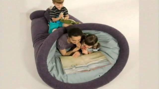 Grande Ideia – Almofada gigante vira cama, colchão, poltrona e sofá