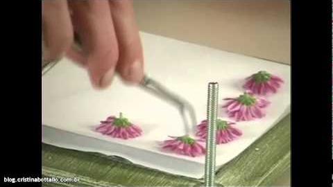 Seleção de Técnicas -Como Fazer Flores Prensadas