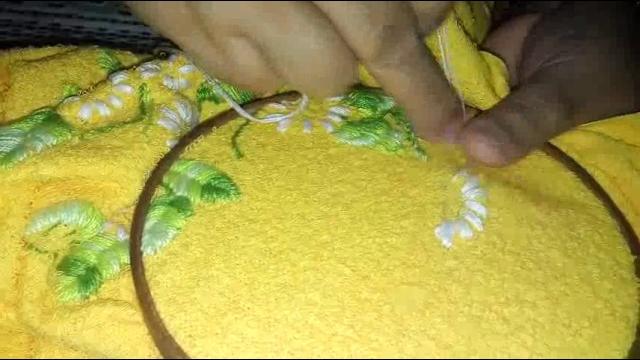 Como fazer bordado em ponto cheio – Free hand embroidery