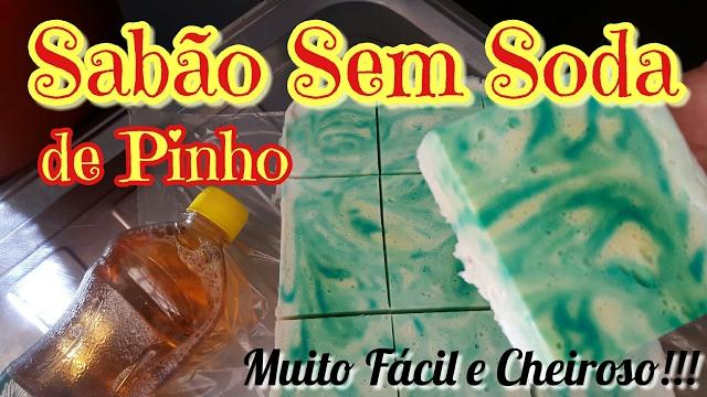 SABÃO SEM SODA DE PINHO DESINFETANTE MARAVILHOSO