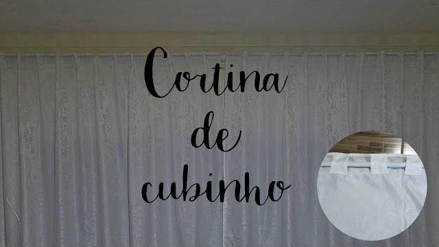 DIY CORTINA DE CUBINHO MUITO FÁCIL – SUELLEN REDESIGN