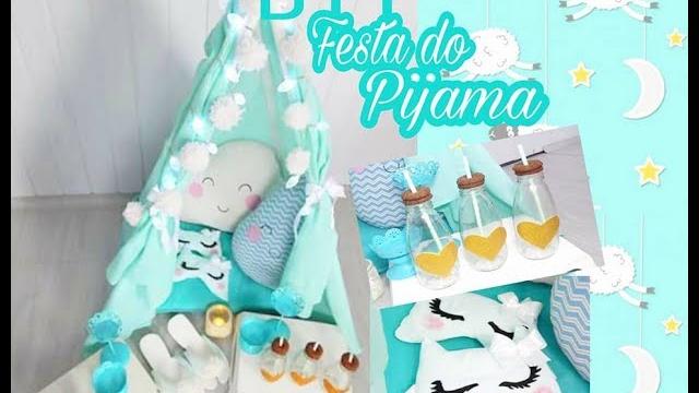 DIY Festa do Pijama – Cabana com cabos de vassoura e mais ideias
