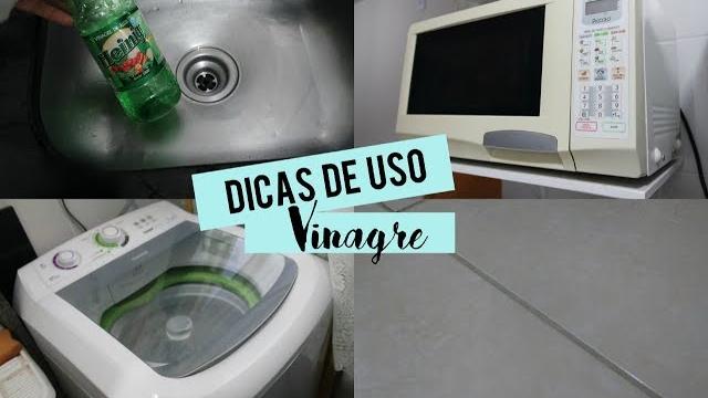 DICAS DE LIMPEZA DA CASA COM VINAGRE