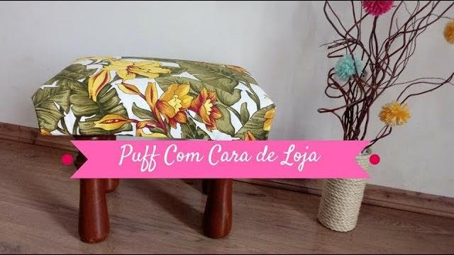 DIY: PUFF COM CARA DE LOJA