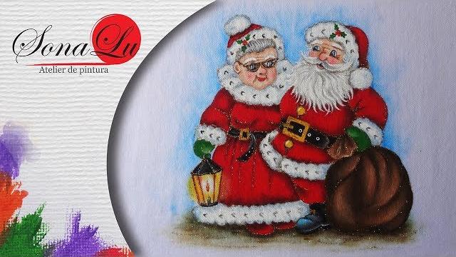 Casal Noel (Parte 1) por Sonalupinturas
