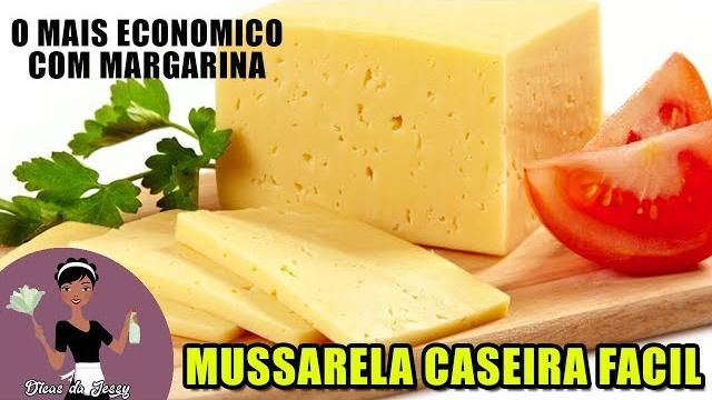 Queijo Mussarela Caseiro – O Mais Econômico Com Margarina