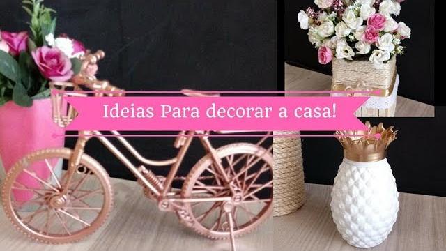 IDEIAS FÁCEIS E BARATAS DE DECORAÇÃO PARA CASA