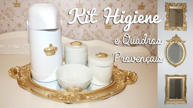 Como Fazer Kit Higiene Provençal + Quadrinhos