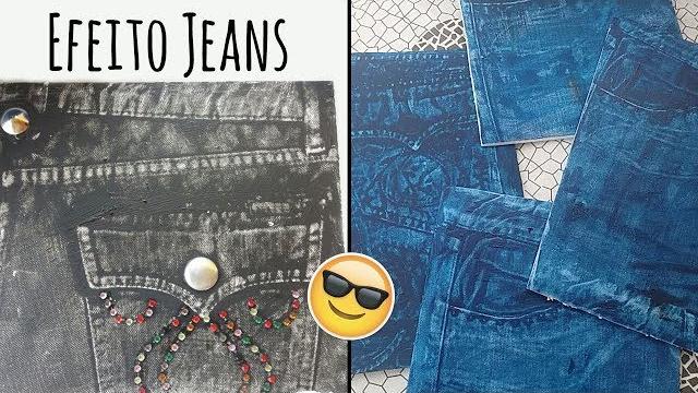 Efeito Jeans em qualquer superfície