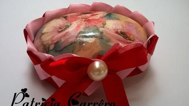 Sabonete decorado para o dia das mães / Soap decorated for mothers day