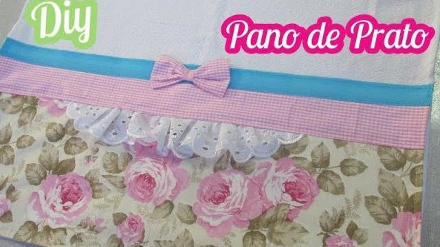 Pano de Prato Decorado – Decorated Kitchen Cloth