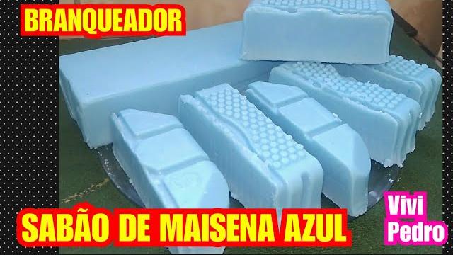 SABÃO DE MAISENA AZUL – BRANQUEADOR SEM SODA