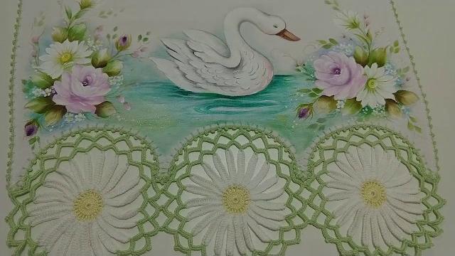 Pintura em Tecido – Aprenda Pintar Cisne