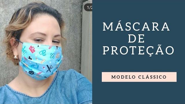 Como fazer uma máscara de proteção modelo clássico