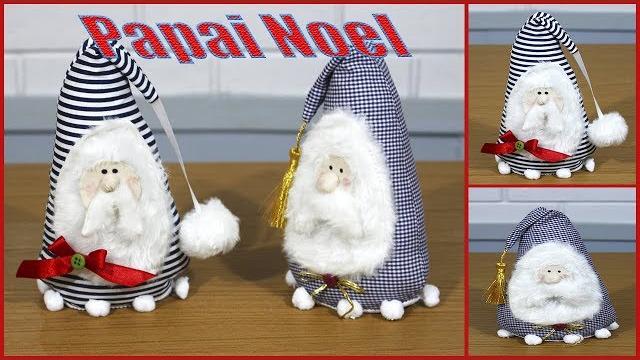 Aprenda Fazer Boneco Decorativo Para o Natal – Papai Noel