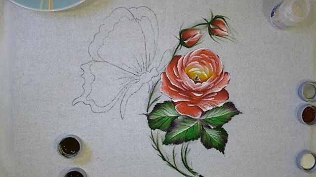 Novo Projeto – Aprenda a Pintar Rosas Folhas e Botões Facilmente