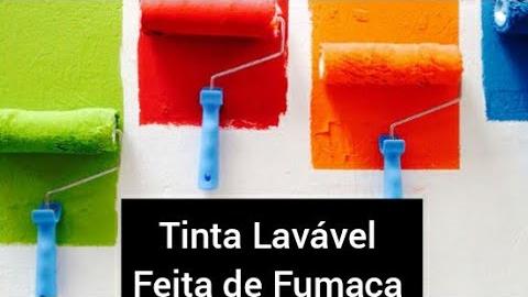 Tinta Caseira Lavável para uso Geral Feita de Fumaça de Vela