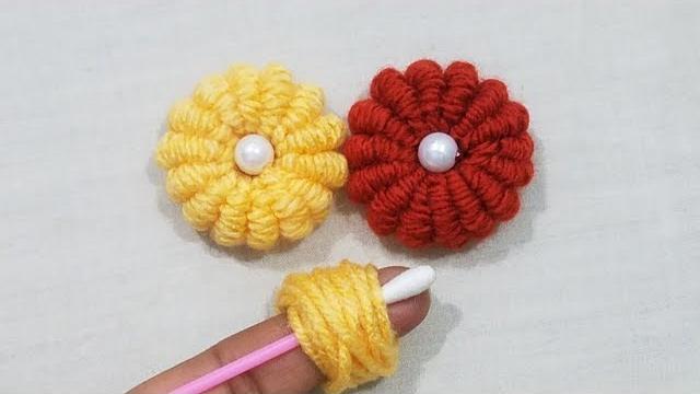 Fazendo Crochê no dedo com agulha de costura – Impressionante