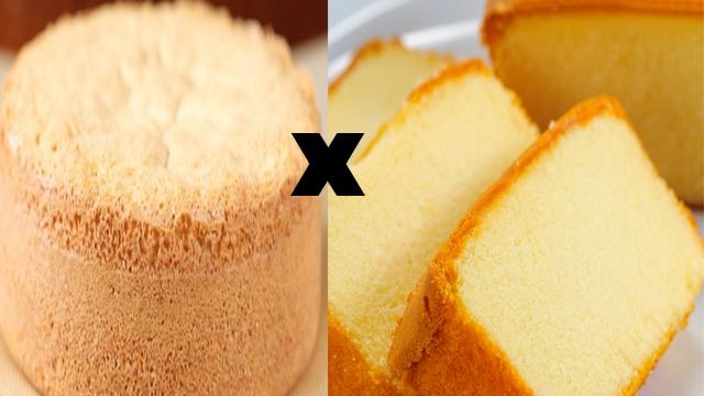 Qual é a diferença entre o pão-de-ló e outros bolos?