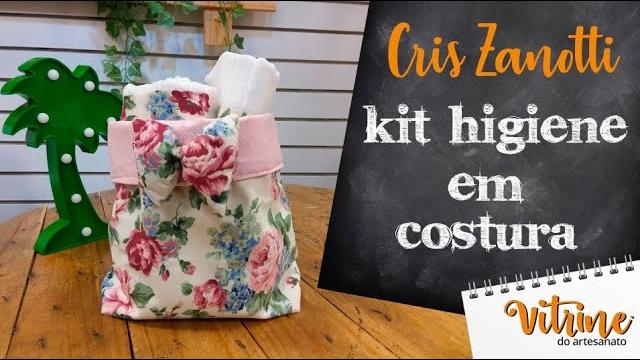 Aprenda a Fazer Kit Higiene em Costura