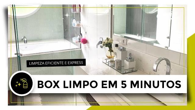 Aprenda a Limpar Box do Banheiro em Apenas 5 Minutos