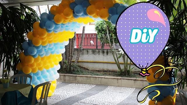 Como Fazer Tunel de Balão para Festas
