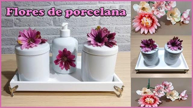 Flores de porcelana Diy – Artesanato