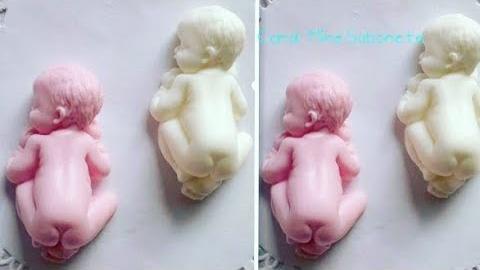 Bebezinho Fofura de Sabonete – Lembrancinhas de Maternidade