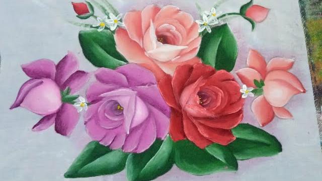 Aprenda Pintar Rosas 🌹