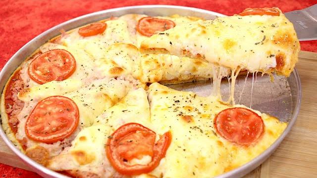 Pizza de Tapioca – Super Saudável e Gostosa