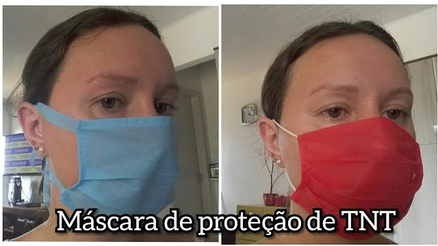 Como fazer máscara de proteção em TNT – fácil e simples