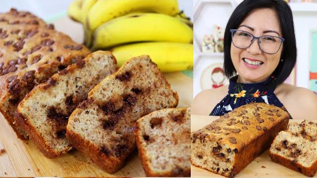 Pão de Banana ou Banana Bread – Delicioso e Fácil