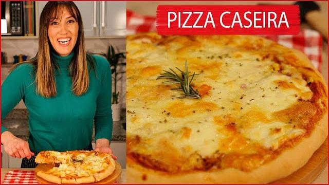Como fazer Pizza em Casa Crocante por Fora e Macia por Dentro