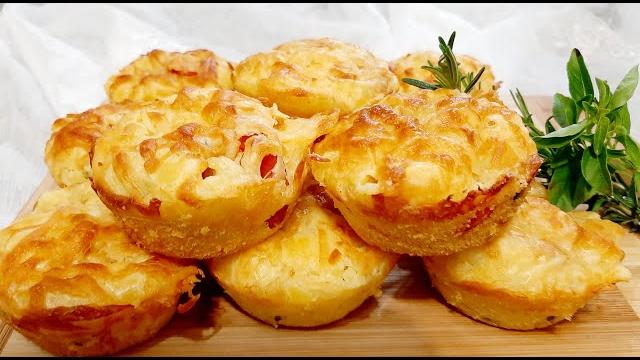 Muffin ou Tortinha Marguerita – Um Lanche Super Fácil, Rápido e Delicioso