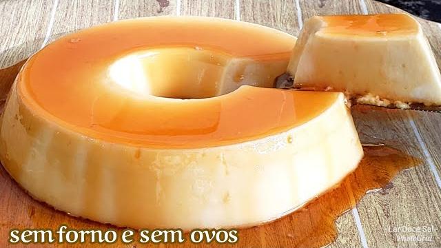 Pudim 4 Leites Sem Forno E Sem Ovos