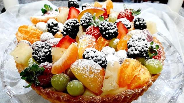 Torta De Frutas – Simples E Fácil De Fazer