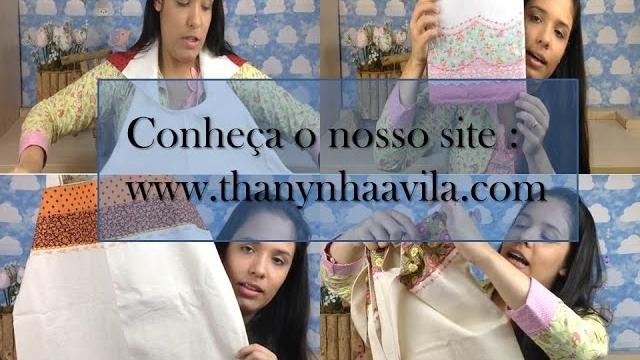 Bolsas, ecobags e aventais para pintura em tecido – Thanynha Avila